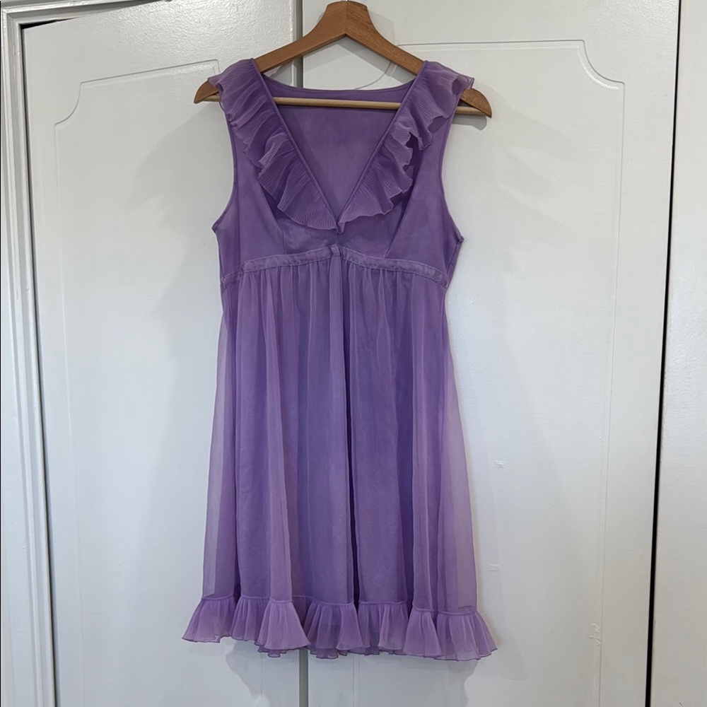 Vintage lavender nightgown